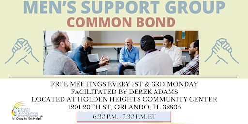 Primaire afbeelding van Men's Support Group - Common Bond