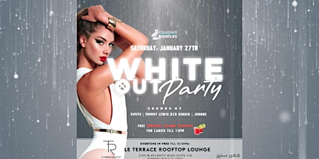 Primaire afbeelding van WHITE OUT PARTY @ LE TERRACE ROOFTOP