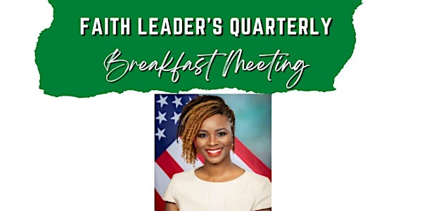 Faith Leader's Quarterly Breakfast Meeting
