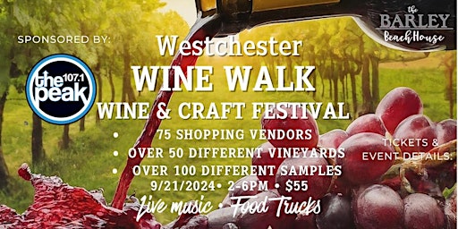 Immagine principale di WESTCHESTER WINE WALK 