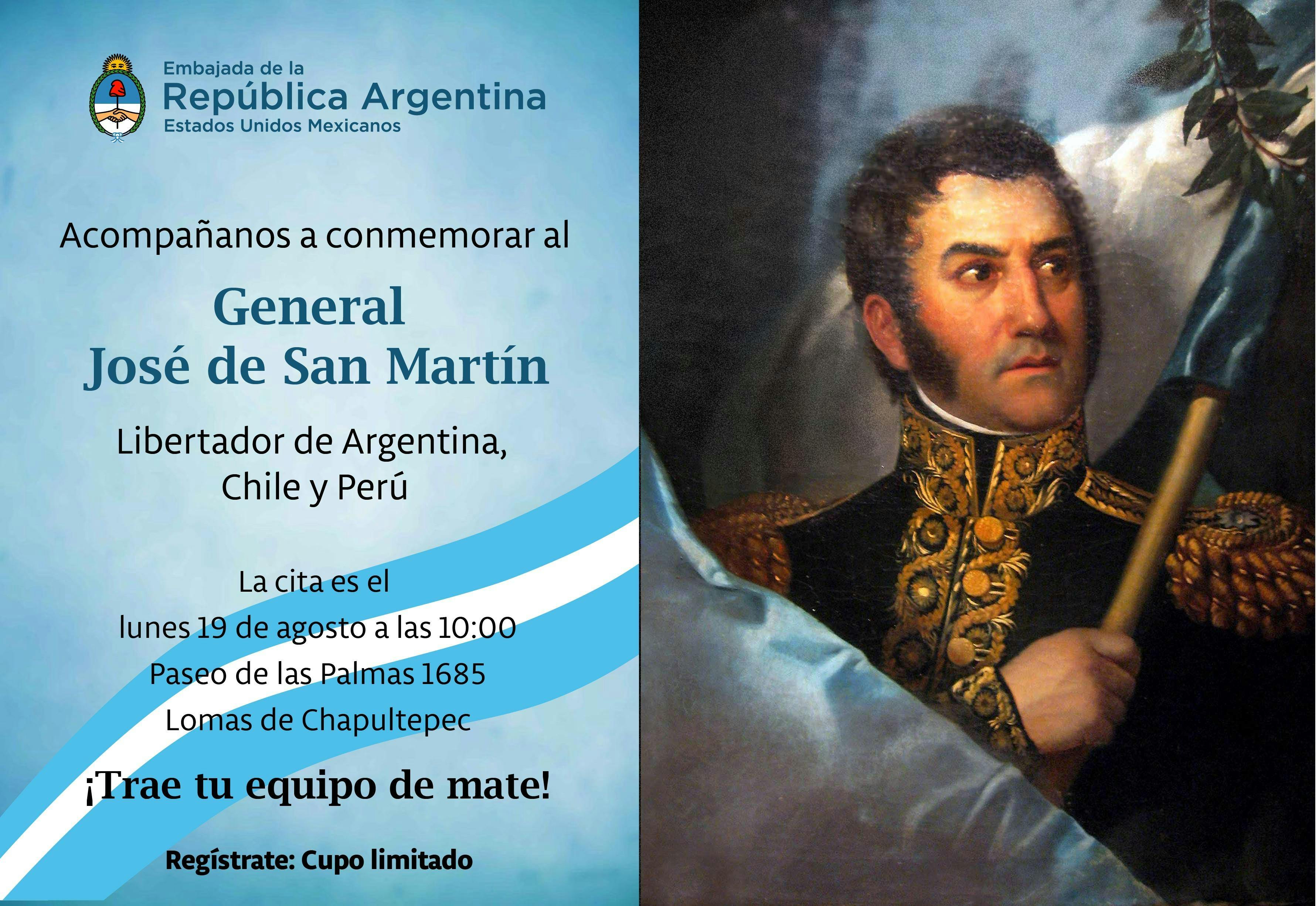 Conmemorar al General Jose de San Martin