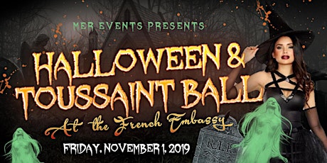 Halloween and Toussaint Ball At The Embassy of France tickets