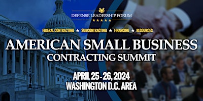 Imagem principal do evento American Small Business Contracting Summit