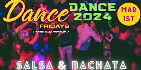 Imagen principal de Salsa Dancing, Bachata Dancing, Dance Lessons for ALL at Dance Fridays