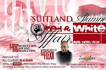 Suitland High Alumni Red & White Affair primary image