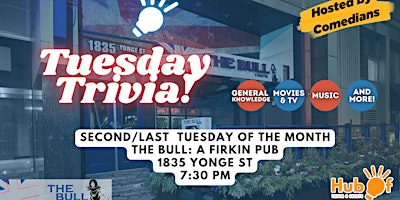 Primaire afbeelding van Tuesday Trivia  @ The Bull: A Firkin Pub