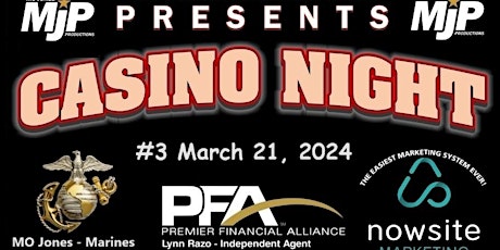 MOJonesProductions Casino Night Networking #3 - LA, Orange, & IE County