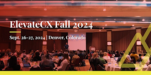 ElevateCX Fall 2024  primärbild