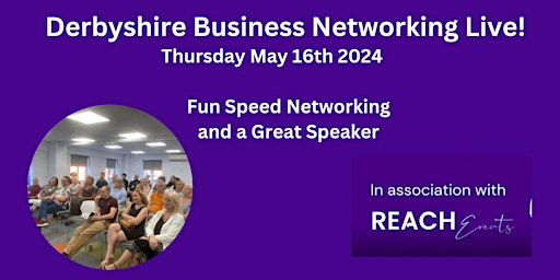 Primaire afbeelding van Derbyshire Business Networking (May 16th)