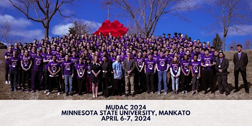 Immagine principale di MUDAC 2024 Undergraduate  Student Team Registration 