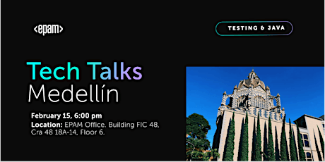 Hauptbild für EPAM TechTalk Medellín