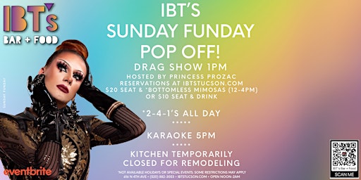 IBT’s Sunday Funday • Pop Off!  primärbild