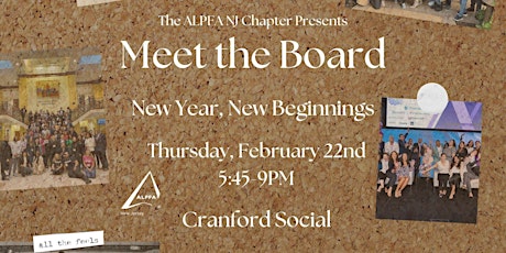 ALPFA NJ Presents: 2024 Meet the Board primary image