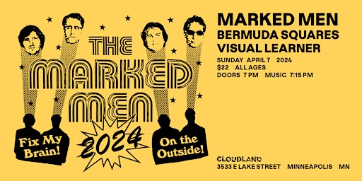 Marked Men, Bermuda Squares, Visual Learner primary image