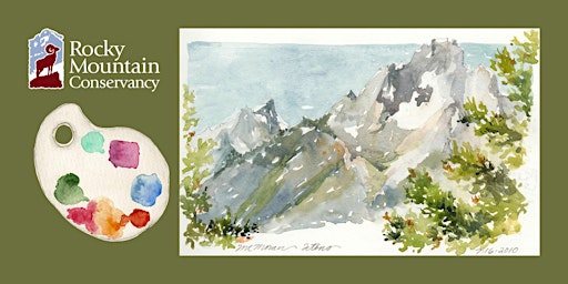 Imagem principal de Sketchbook Journaling: Rocky Mountain National Park in Watercolor