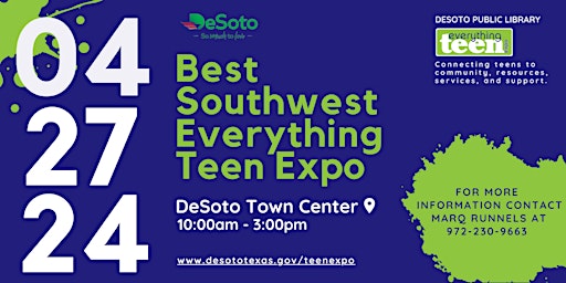 Imagem principal do evento BEST SOUTHWEST EVERYTHING TEEN EXPO 2024