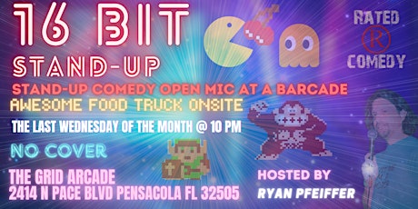 Rated R Comedy Presents 16-Bit Stand-Up Hosted By Ryan Pfeiffer