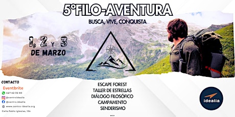 Imagen principal de 5ºFilo-aventura: "BUSCA, VIVE, CONQUISTA"