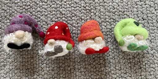 Primaire afbeelding van Gnome Parent  & Kids Needle Felting Workshop