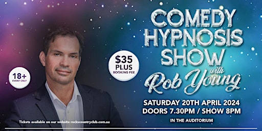 Primaire afbeelding van Comedy Hypnosis Show with Rob Young