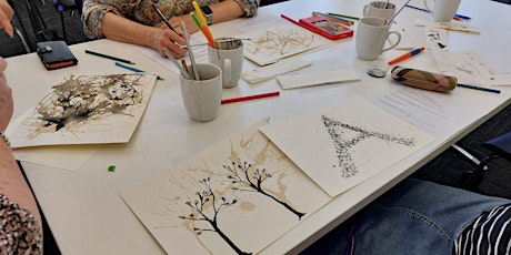 Senior's Festival | Creative Corner:  Coffee Stain Painting Drop In primary image