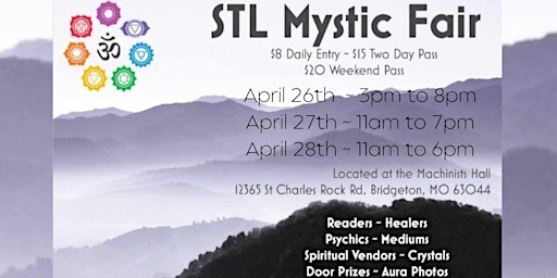 Imagem principal do evento STL Mystic Fair ~ April 2024