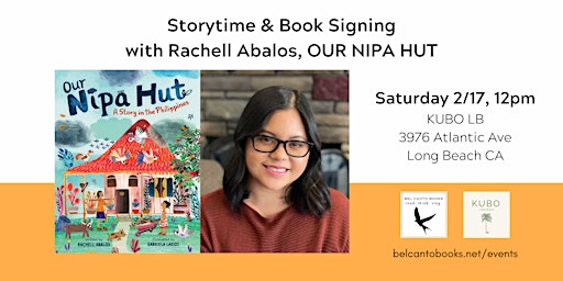 Storytime with Rachell Abalos, OUR NIPA HUT primary image