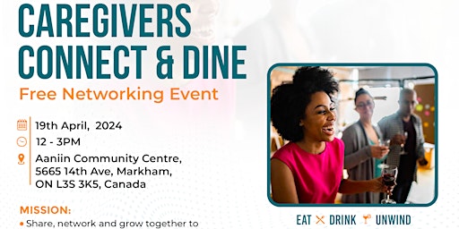 Imagem principal do evento Caregivers Connect and Dine