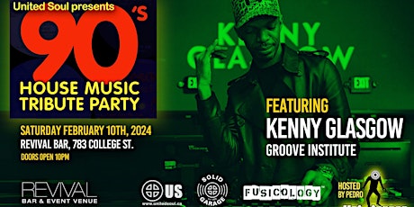 90's House Music Tribute Party w/ Kenny Glasgow primary image