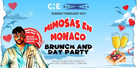 Primaire afbeelding van 99% Sold Out Mimosas En Monaco Brunch & Day Party