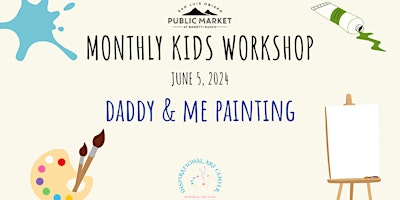 Imagem principal do evento Daddy and Me painting
