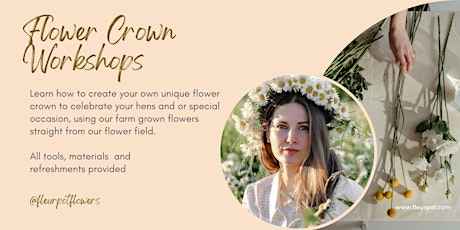 Flower Crown Making Workshop primary image