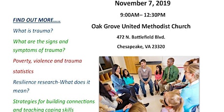 Trauma Informed Care Training for Out of School Time professionals primary image