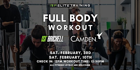 ISI BRICKELL x CAMDEN FULL BODY WORKOUT primary image
