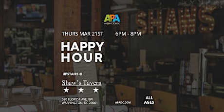 APA | DC Happy Hour - March 21st! primary image