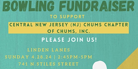 CNJ Chums Bowling Fundraiser 2024