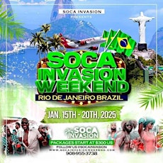 Imagen principal de Soca Invasion Weekend Rio de Janeiro