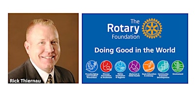 Rick Thiernau, Rotary District 6450, on The Rotary Foundation primary image
