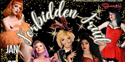 Imagem principal do evento Forbidden Fruit- A night of burlesque at the Forbidden Island Tiki Lounge