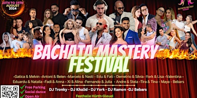 Imagem principal do evento Bachata Mastery Festival Germany, Bachata Party in Köln