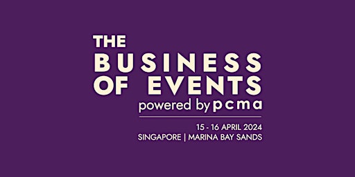 Imagem principal de The Business of Events 2024 | Singapore