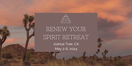 Spiritual & Wellness Retreat in Joshua Tree for Women in their 30s