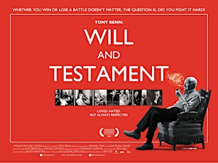 MANCHESTER - "Tony Benn: Will And Testament" Screening and Q&A primary image