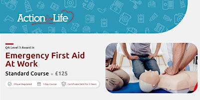 Imagem principal do evento Emergency First Aid At Work - 1-Day Course