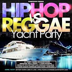 Friday NYC Hip Hop vs Reggae® Booze Cruise Jewel Yacht party Skyport Marina