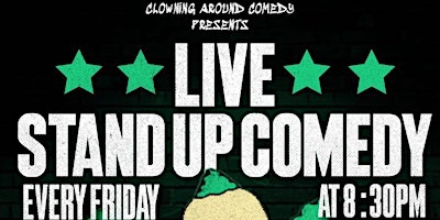 Imagem principal de Clowin' Around Stand Up comedy show