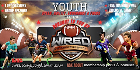 Youth Speed, Endurance, Agility and Focus Training