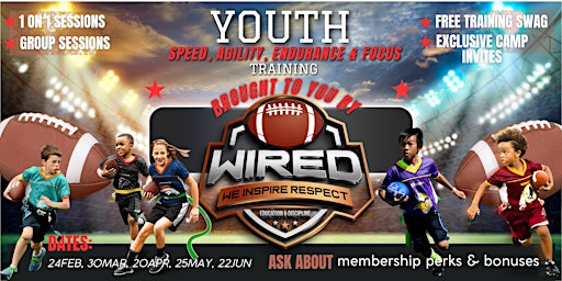 Imagem principal de Youth Speed, Endurance, Agility and Focus Training