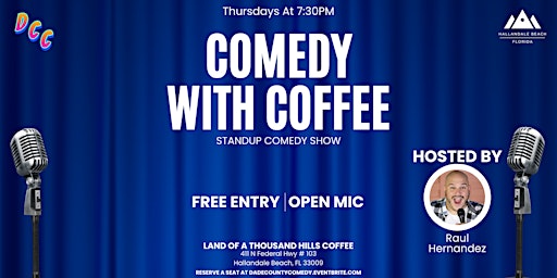 Image principale de Comedy Night at Land of a Thousand Hills Coffee