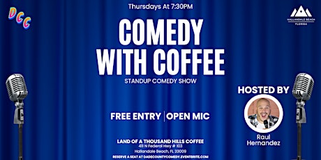 Comedy Night at Land of a Thousand Hills Coffee